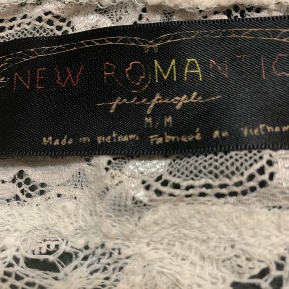 New Romantics Free People sheer tunic, size M - Picture 7 of 7